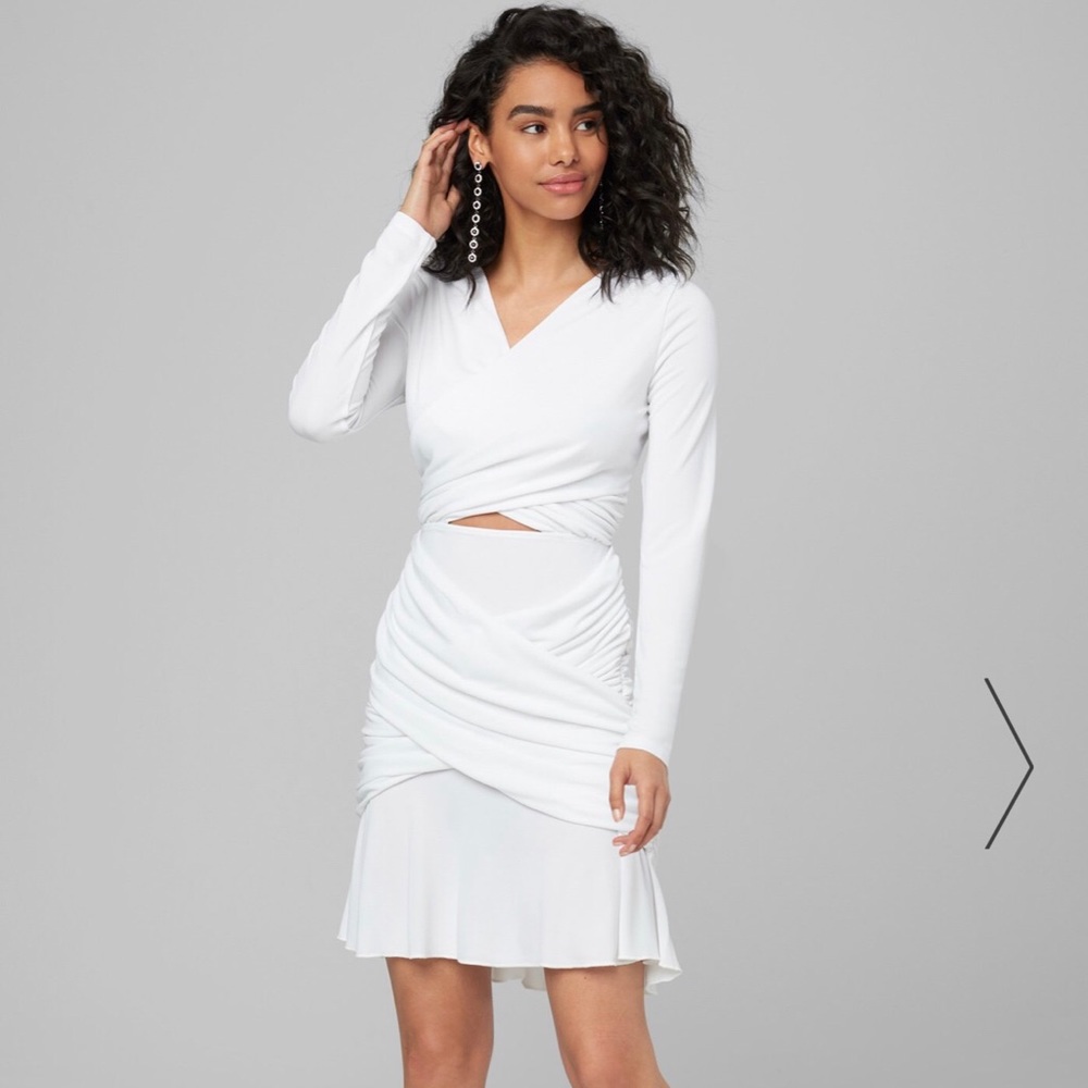 Bebe Quin Ruched Mini Dress - Picture 4 of 6